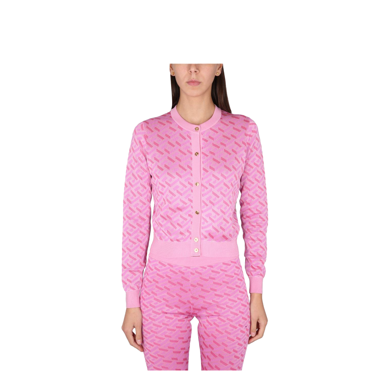 Jacquard Cardigan La Greca