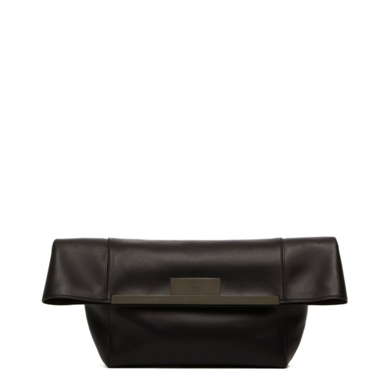 Small Natural Leather Clutch Bag