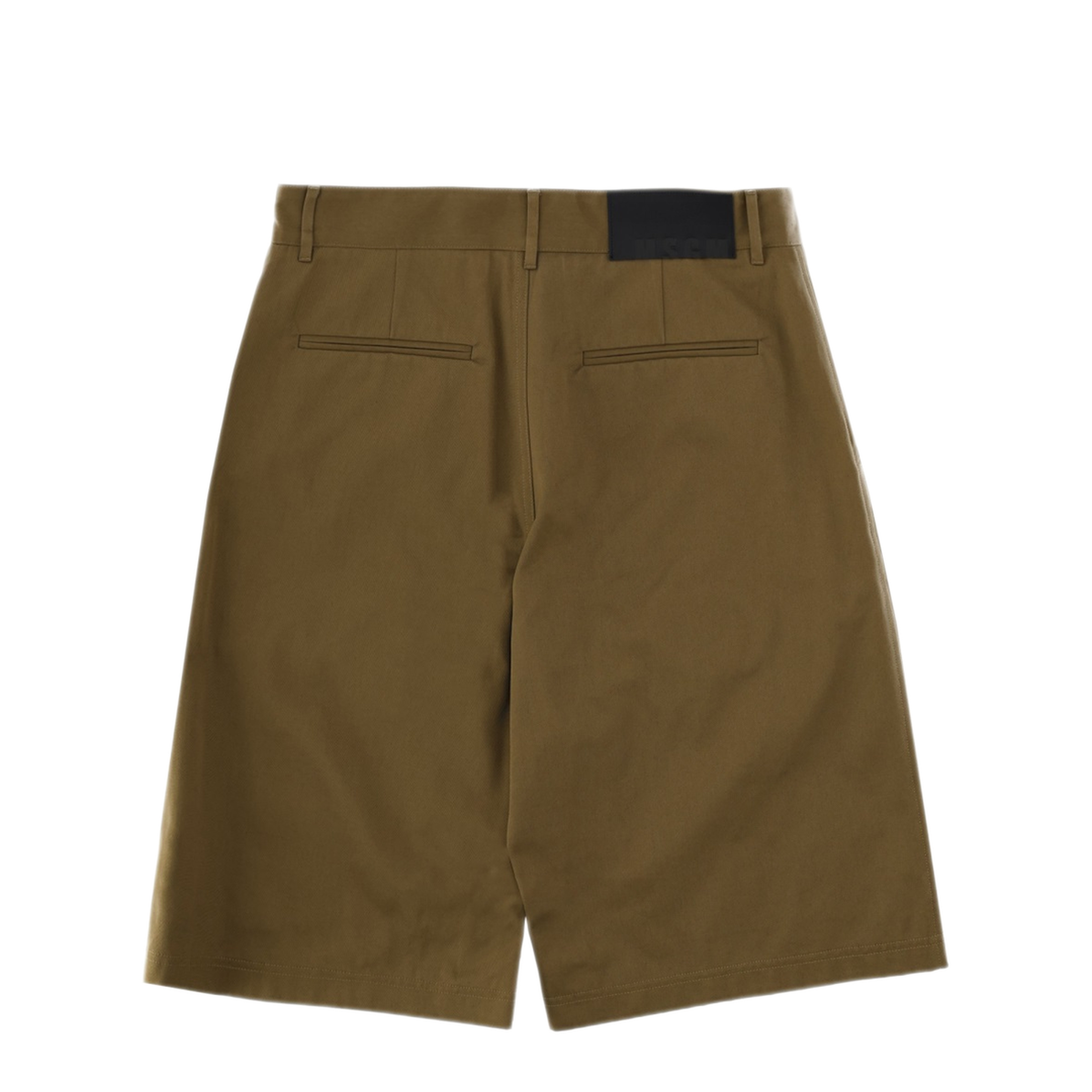 MAYFEYR - MSGM - Cotton Shorts With Logo Patch - 4040MB0326710437