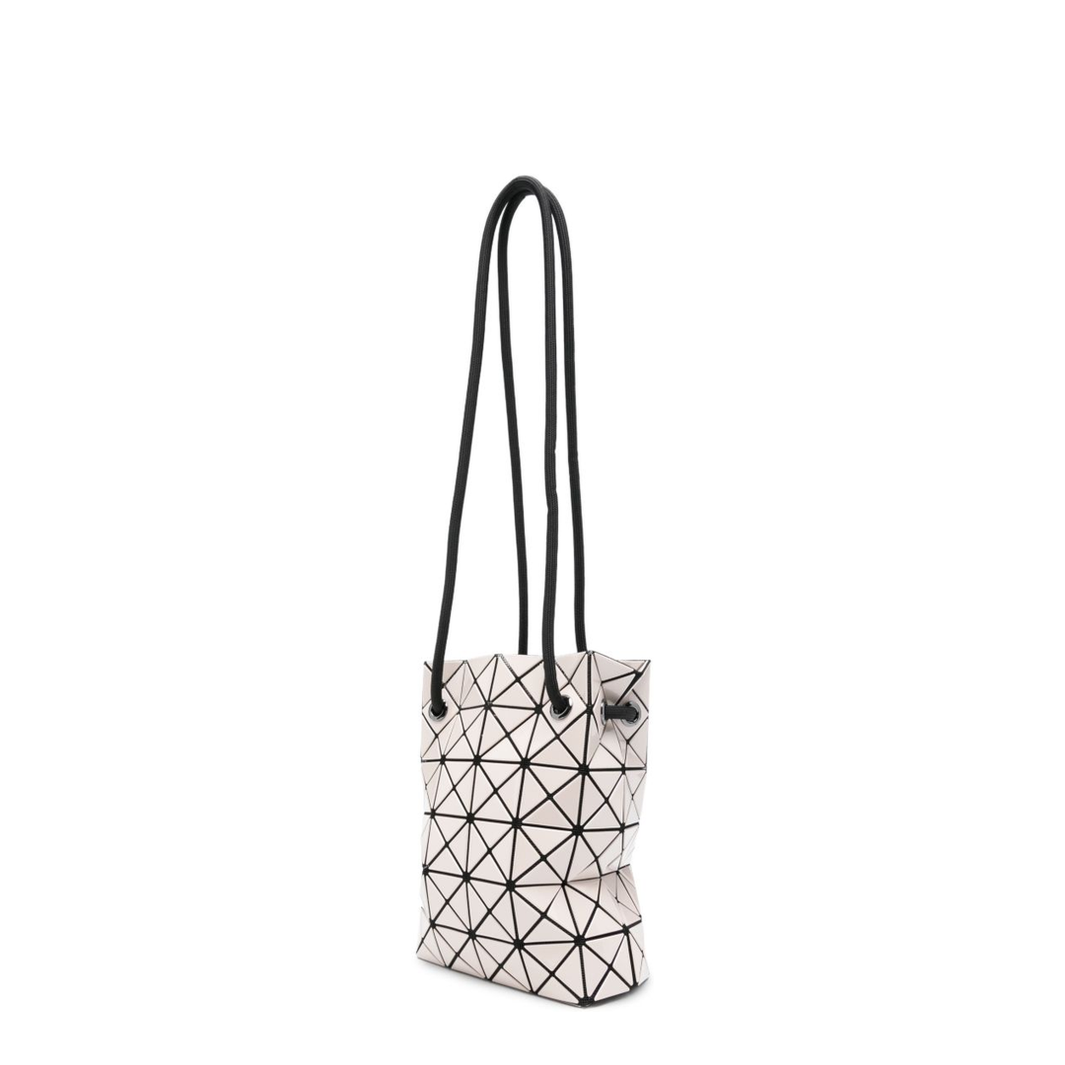 WRING PVC Resin Bucket Bag - Beige