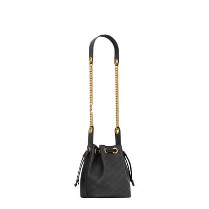 Bucket Bag in Quilted Lambskin