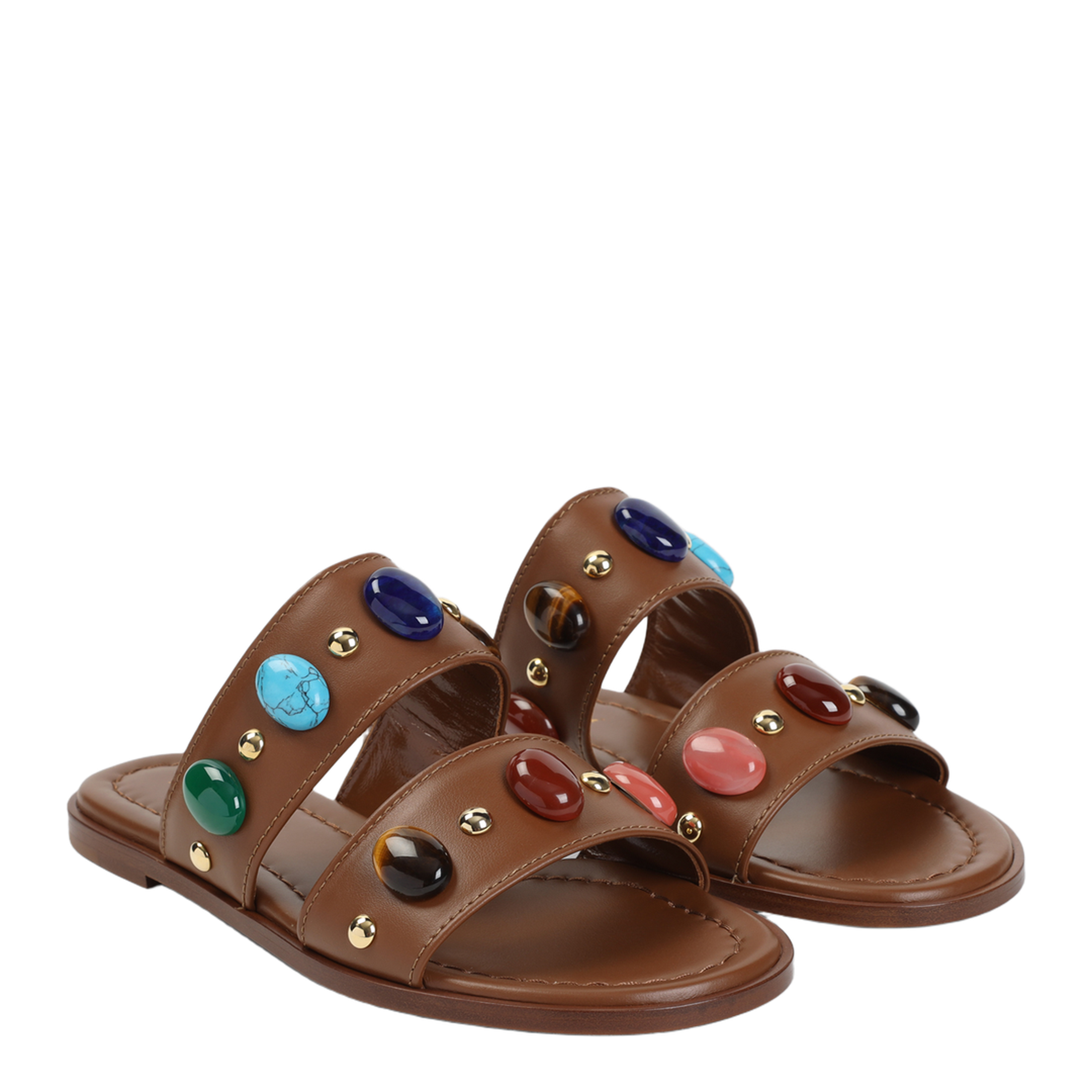 MAYFEYR - Gianvito Rossi - Leather Sandals - G1539005CUOCLN