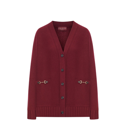 Cardigan with Horsebit