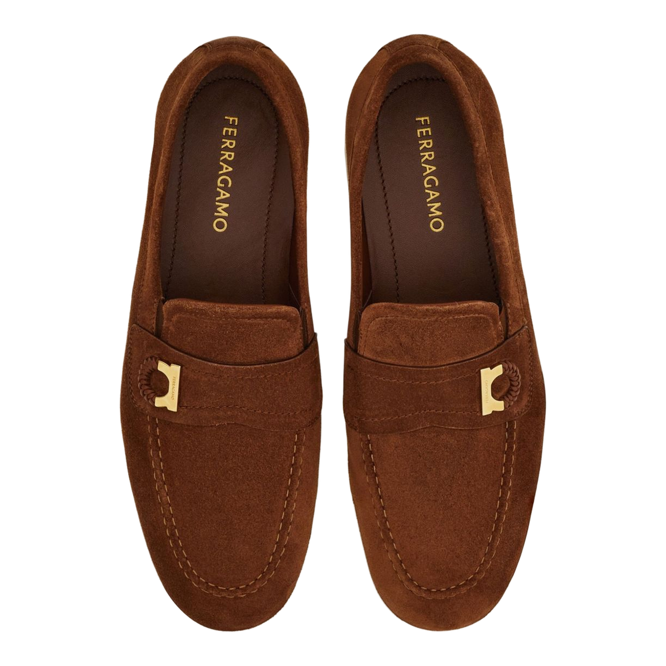 MAYFEYR - Ferragamo - Flat Shoes Brown - 02A374789430001