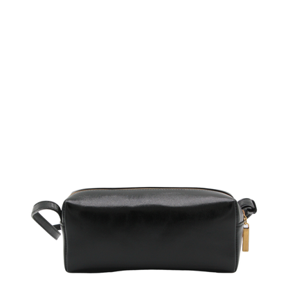 Kye Mini Calf Leather Crossbody - Black
