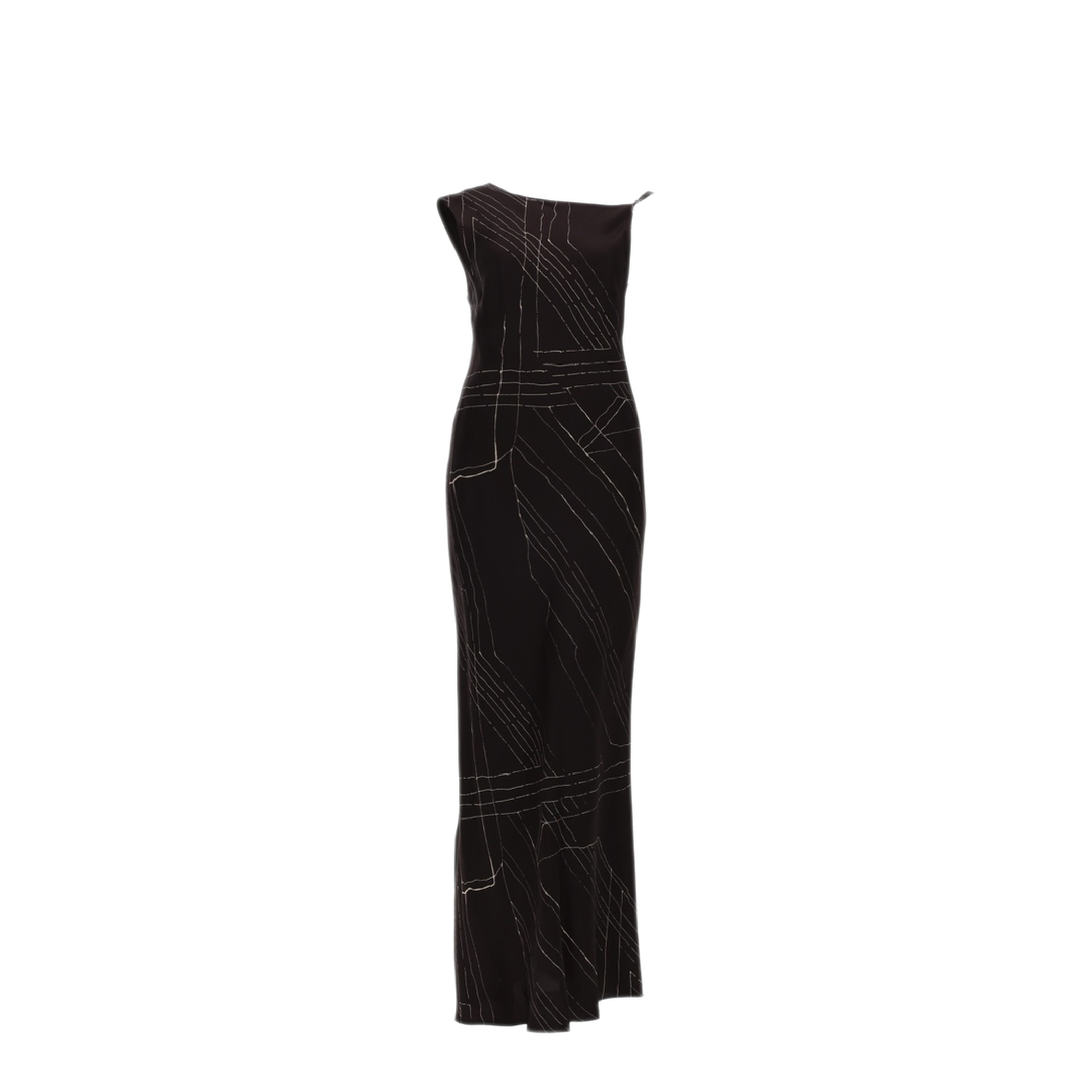 MAYFEYR - Alysi - Long Silk Dress - 116360P6223CHOCO