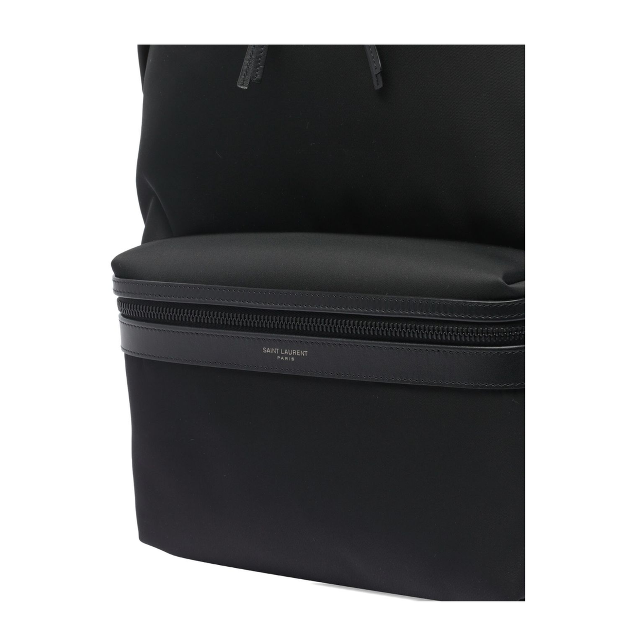 City Leather Backpack - Black
