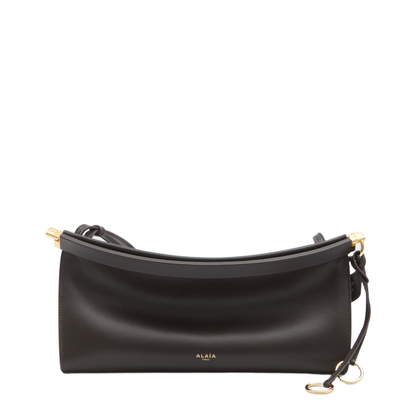 Le Click Medium Calfskin Shoulder Bag - Marron Foncé (Dark Brown)