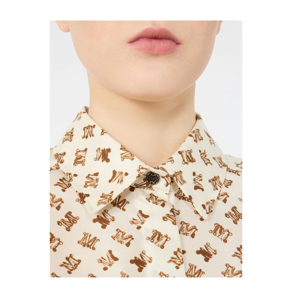 MAYFEYR - Max Mara - Shirt Collar Drop Shoulder Long Sleeves - 2621116082600003