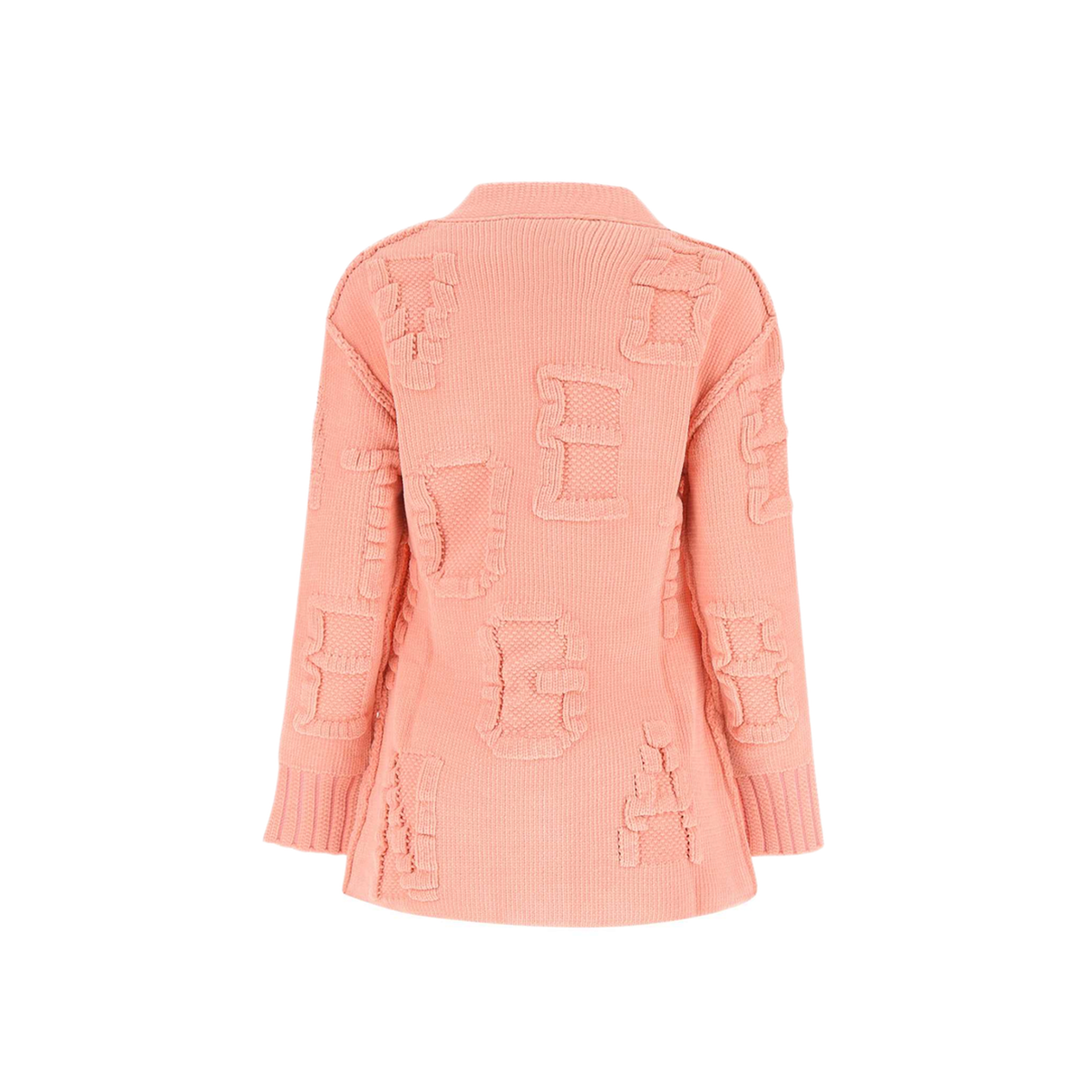 MAYFEYR - Bottega Veneta - Pink Chenille Cardigan - 689713V1OX05556