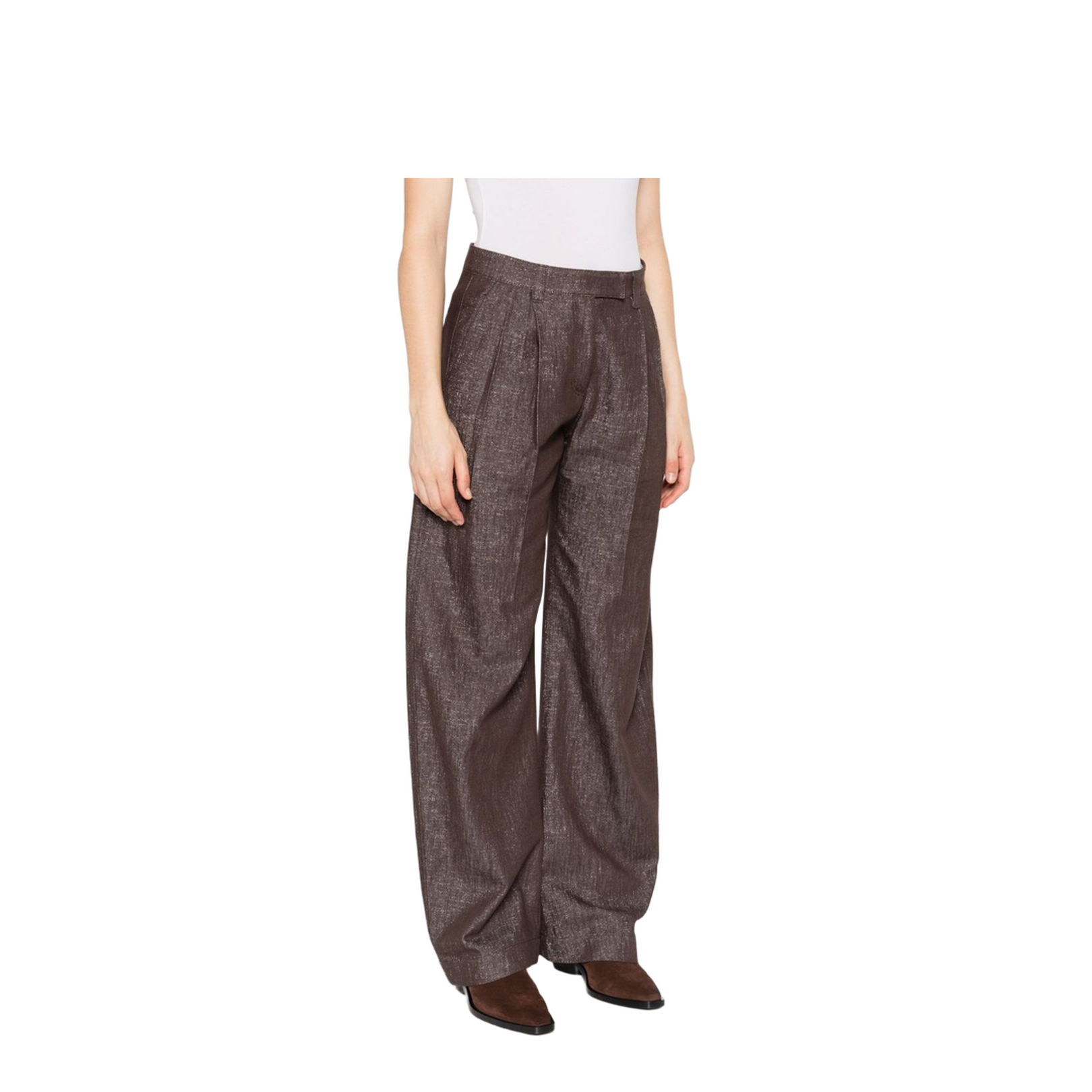 Cotton Blend Trousers