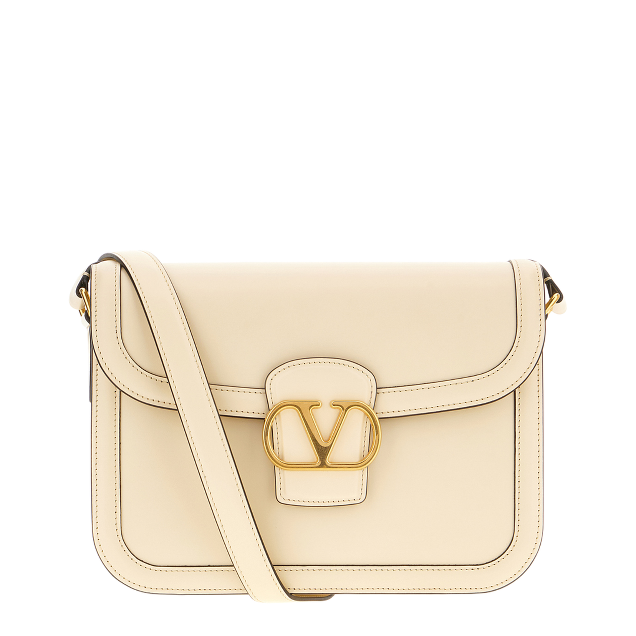 White 9to5 Shoulder Bag
