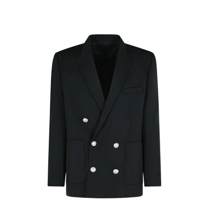 Black Virgin Wool Blazer