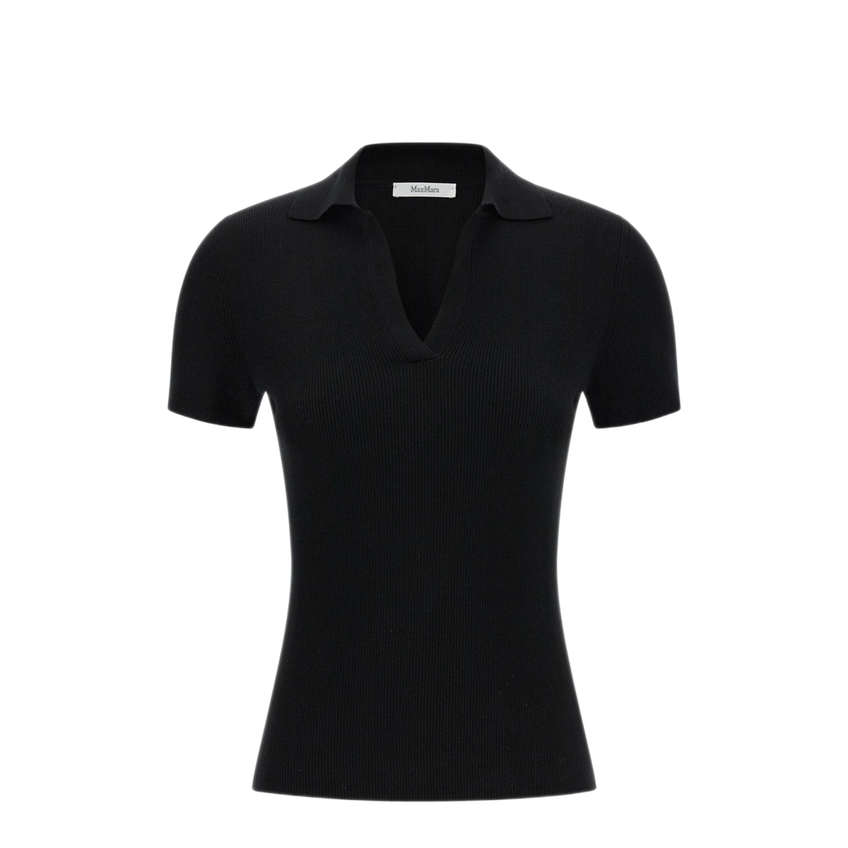 MAYFEYR -  - Rib-Knit Wool Polo Shirt - MXMALBERO