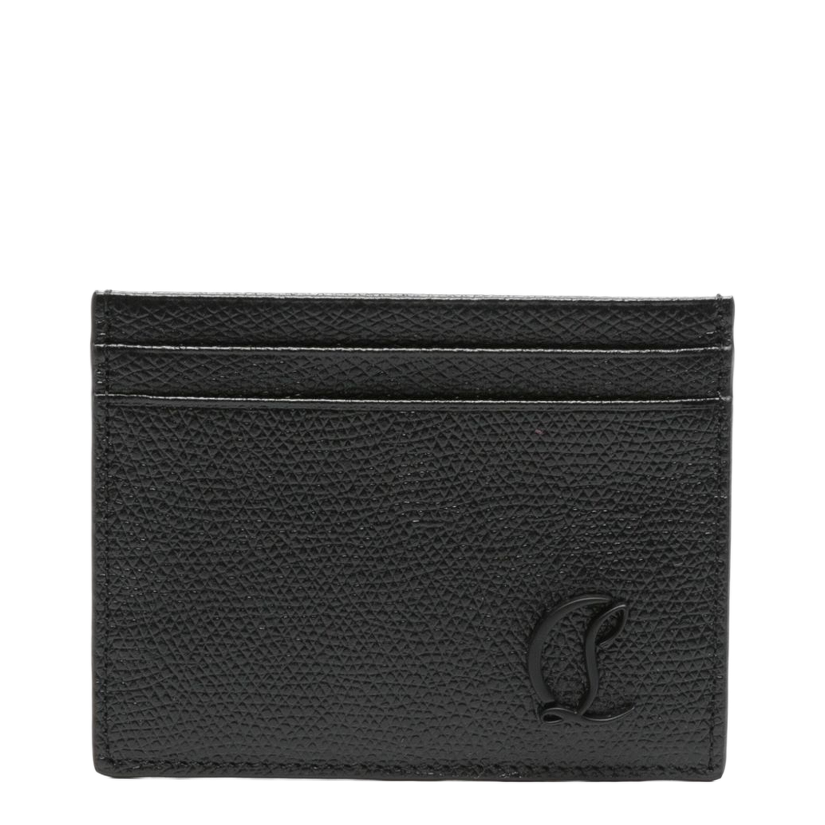 Black Calf Leather Card Holder