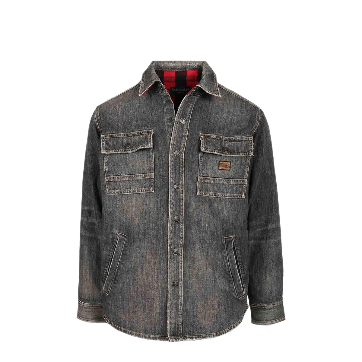 MAYFEYR - Balenciaga - Grey Cotton Denim Overshirt - 831645TSW671441
