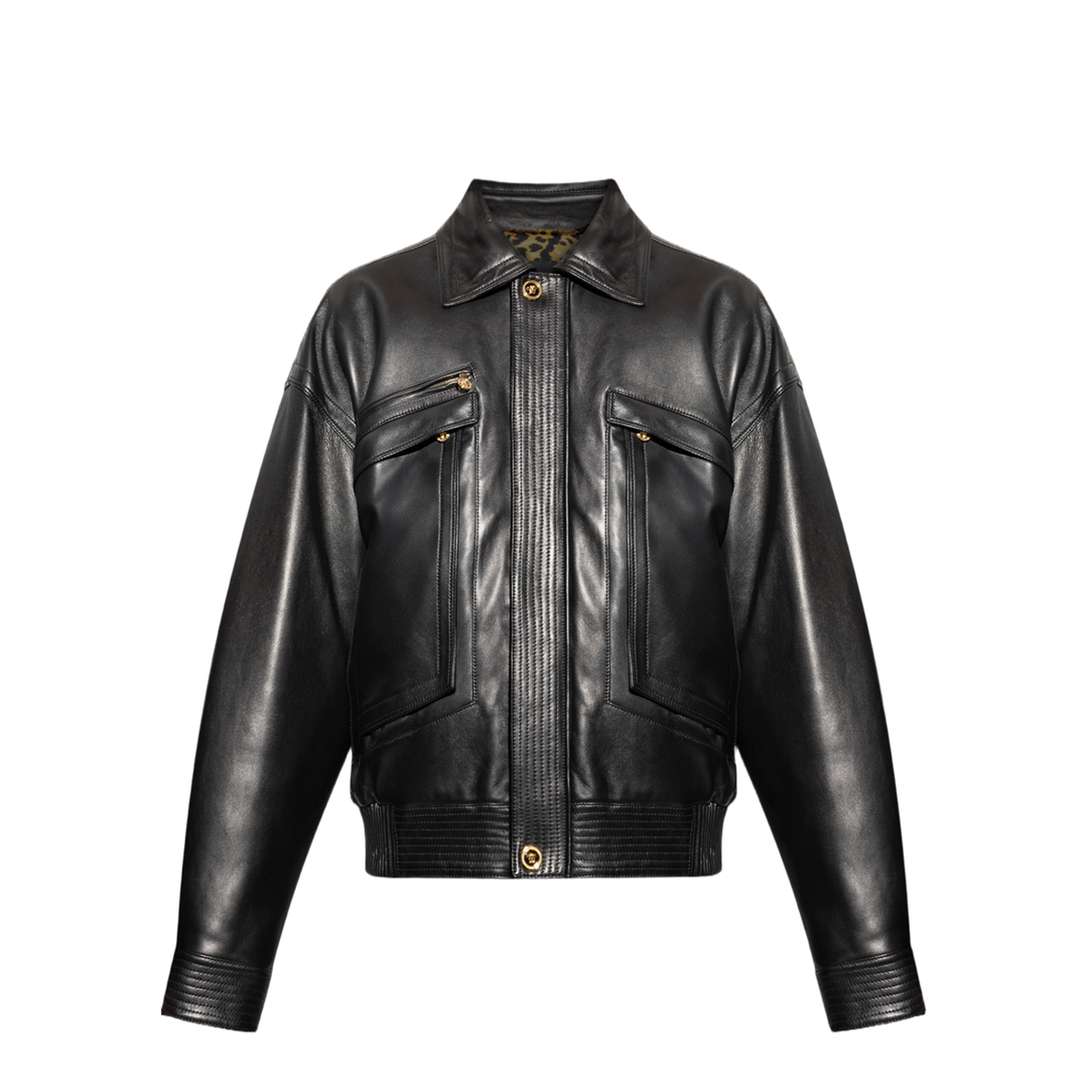 Leather Clothing Black