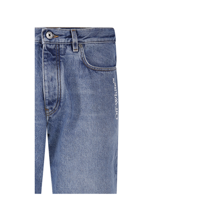 Half Arrow Slim Relax Jeans