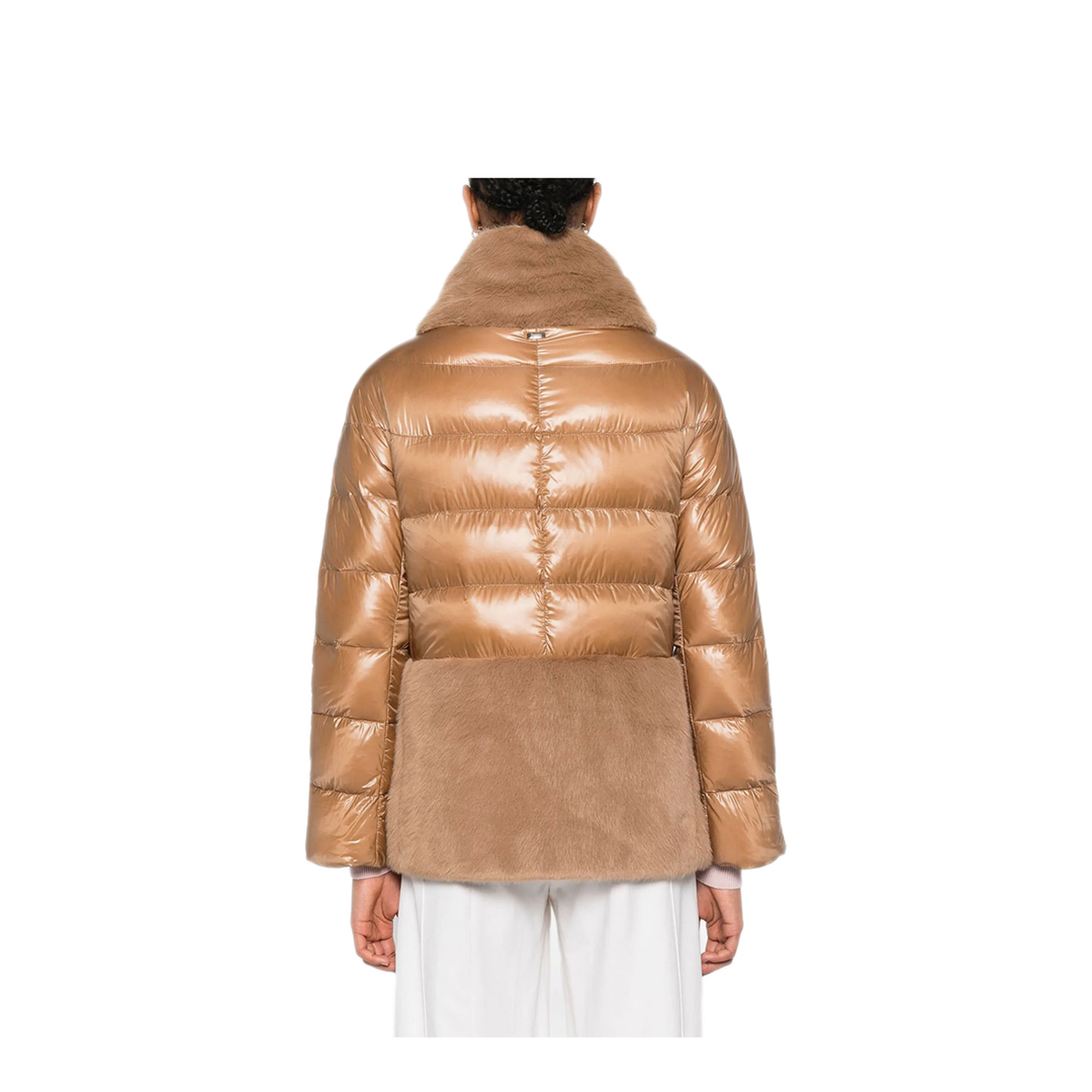 MAYFEYR - Herno - Ultralight Nylon And Alternative Fur Cape - PI001933D12017Z