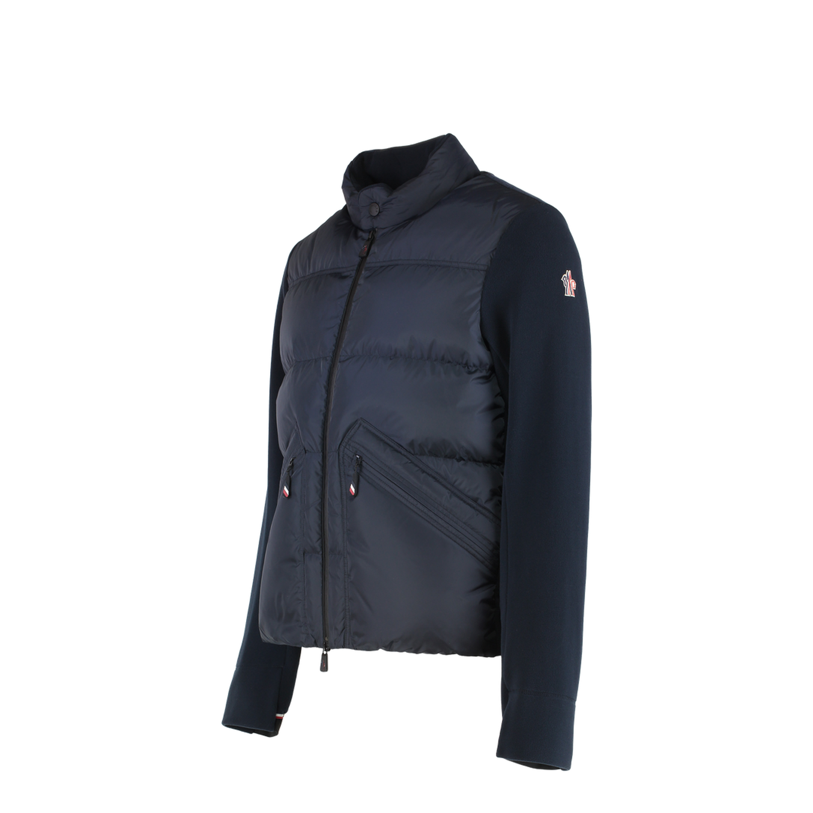 Padded Cardigan with Zip