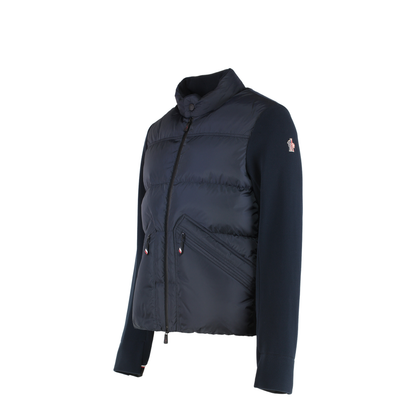 Padded Cardigan with Zip