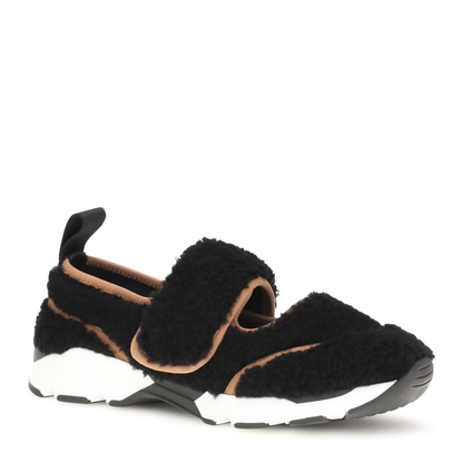 MAYFEYR - Marni - Mary Jane Shearling Sneakers - SNZW020602P9282