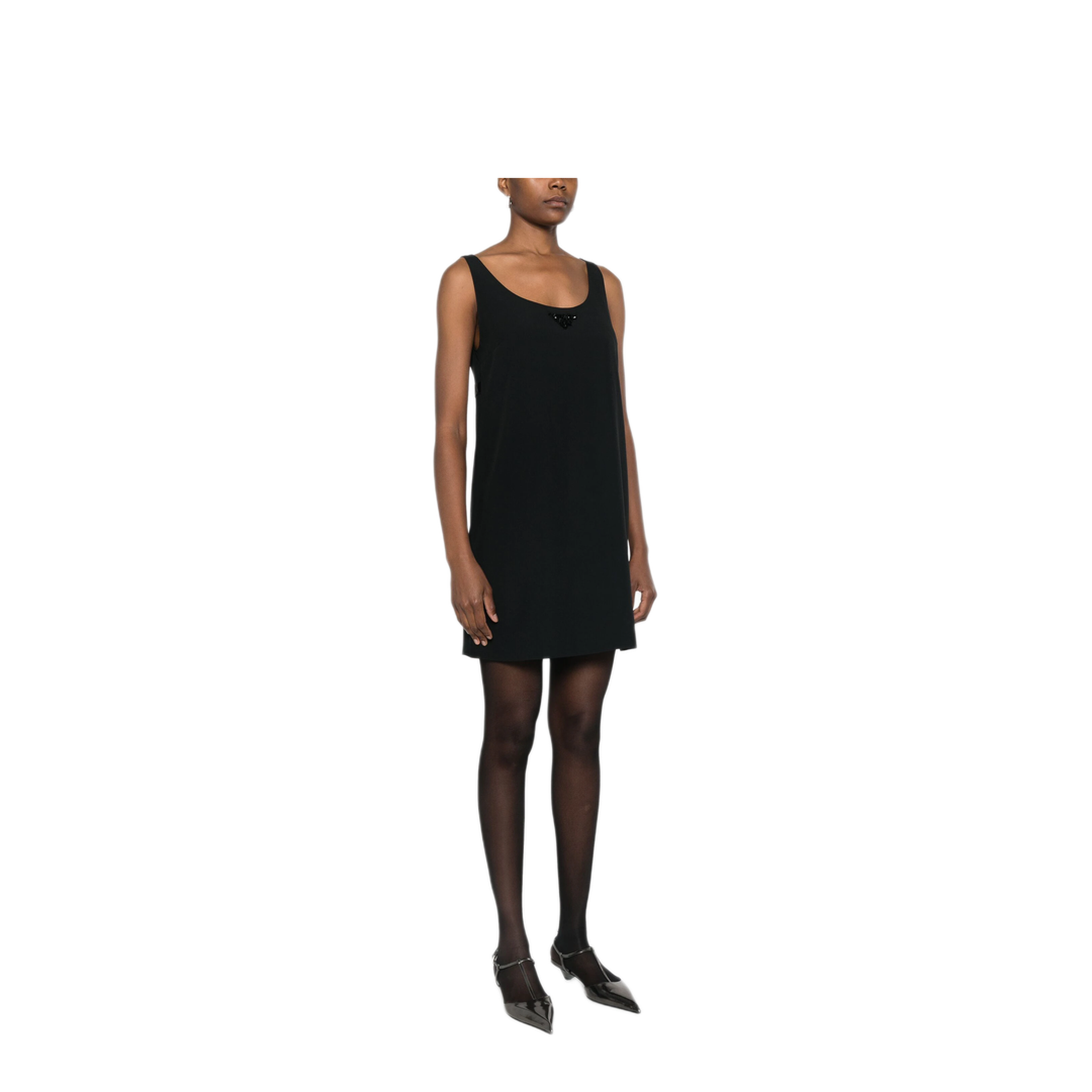 MAYFEYR - Prada - Triangle-Logo Mini Dress - P3O02RSOOO152DF0002