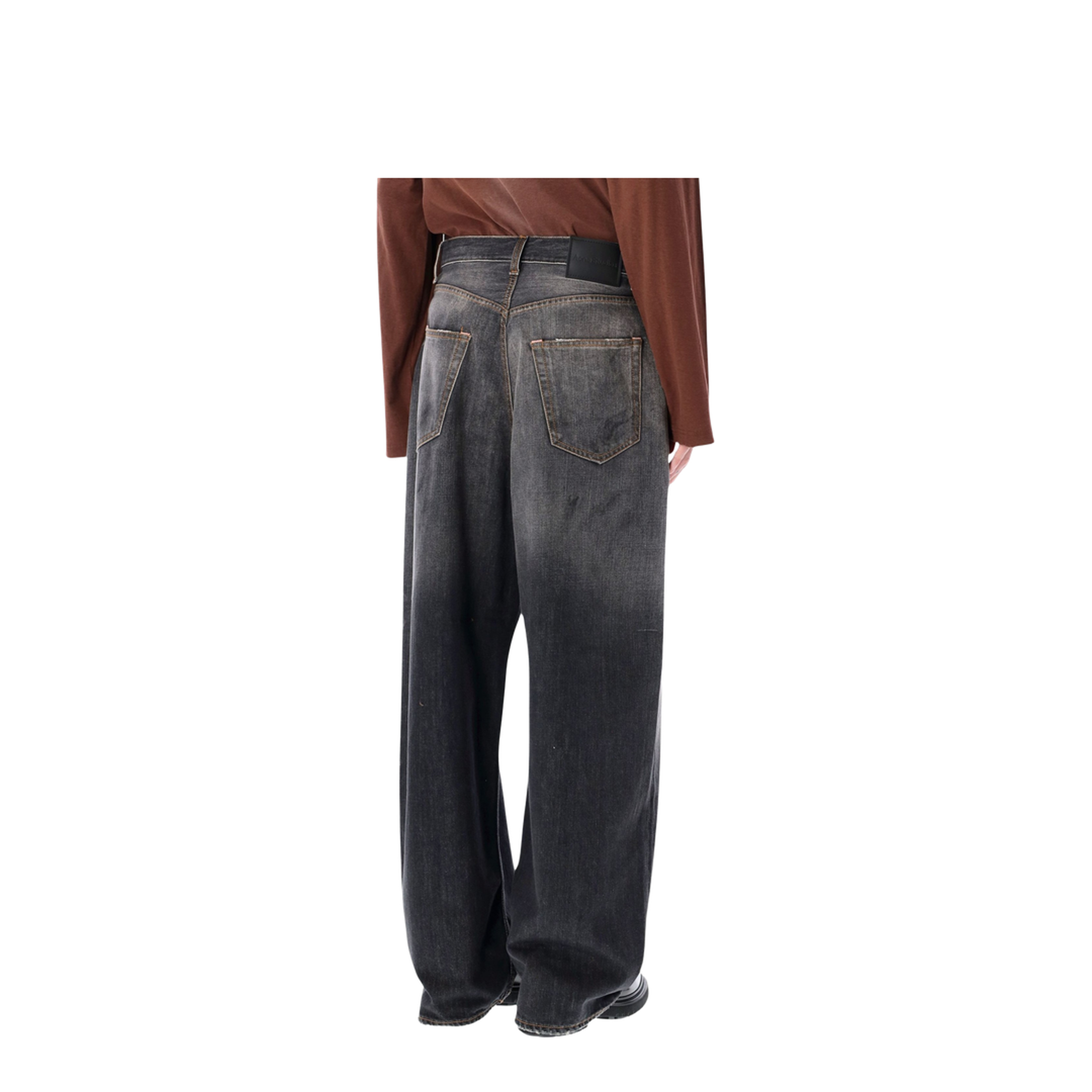 Denim Cotton Jeans - Black
