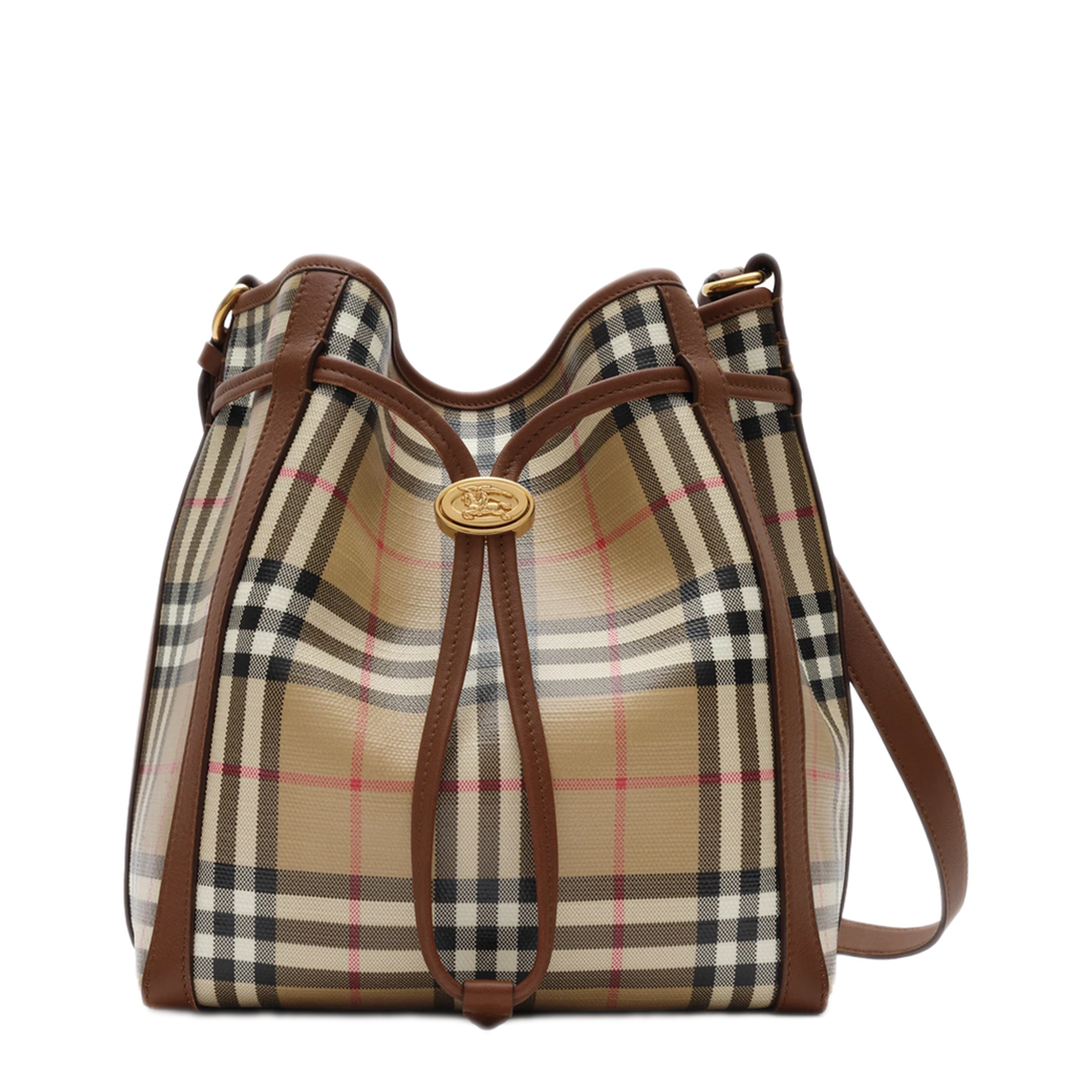 MAYFEYR -  - Small Check Bucket Bag - 8128956