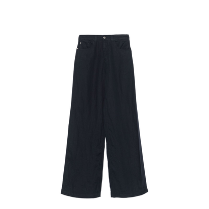 Wide-leg linen trousers