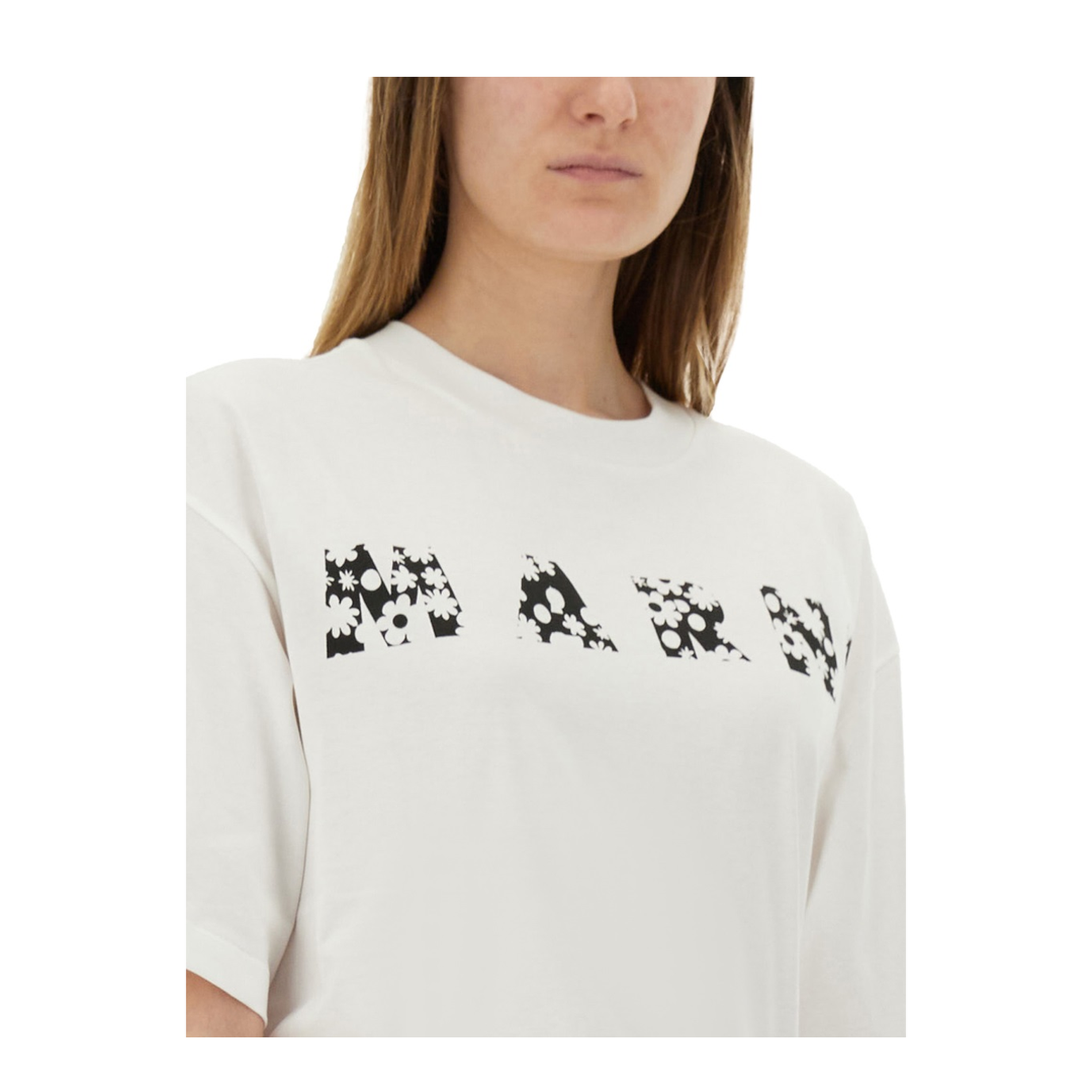 Cotton T-Shirt With Logo