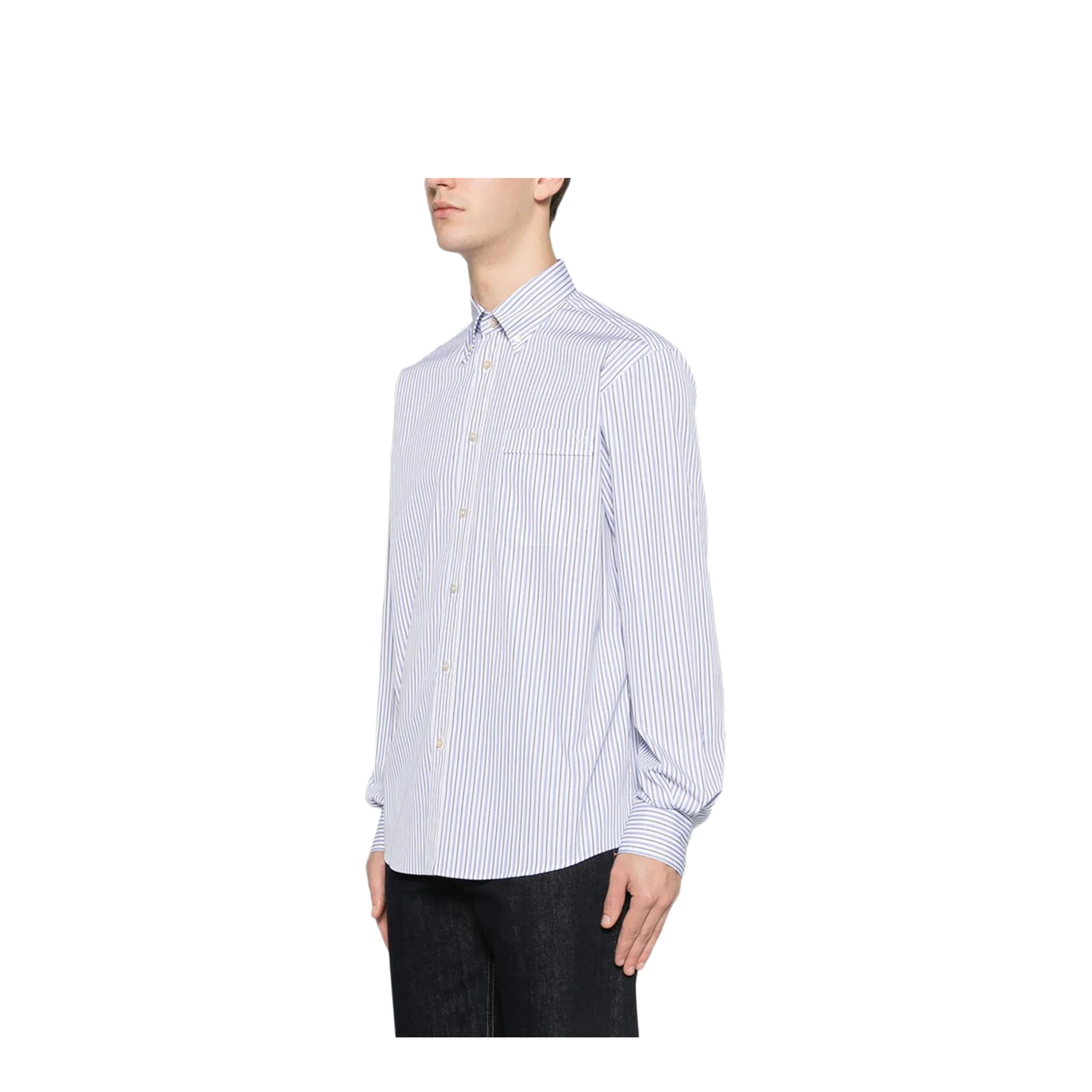 MAYFEYR - Valentino - Striped Cotton Shirt - VABS80B95