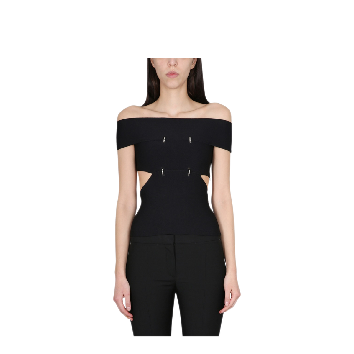 Top with Cut-Out Details
