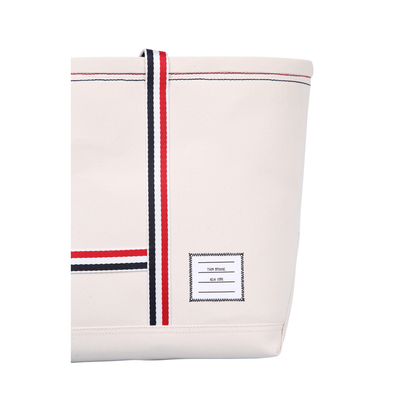 Canvas Stripe Medium Tool Tote