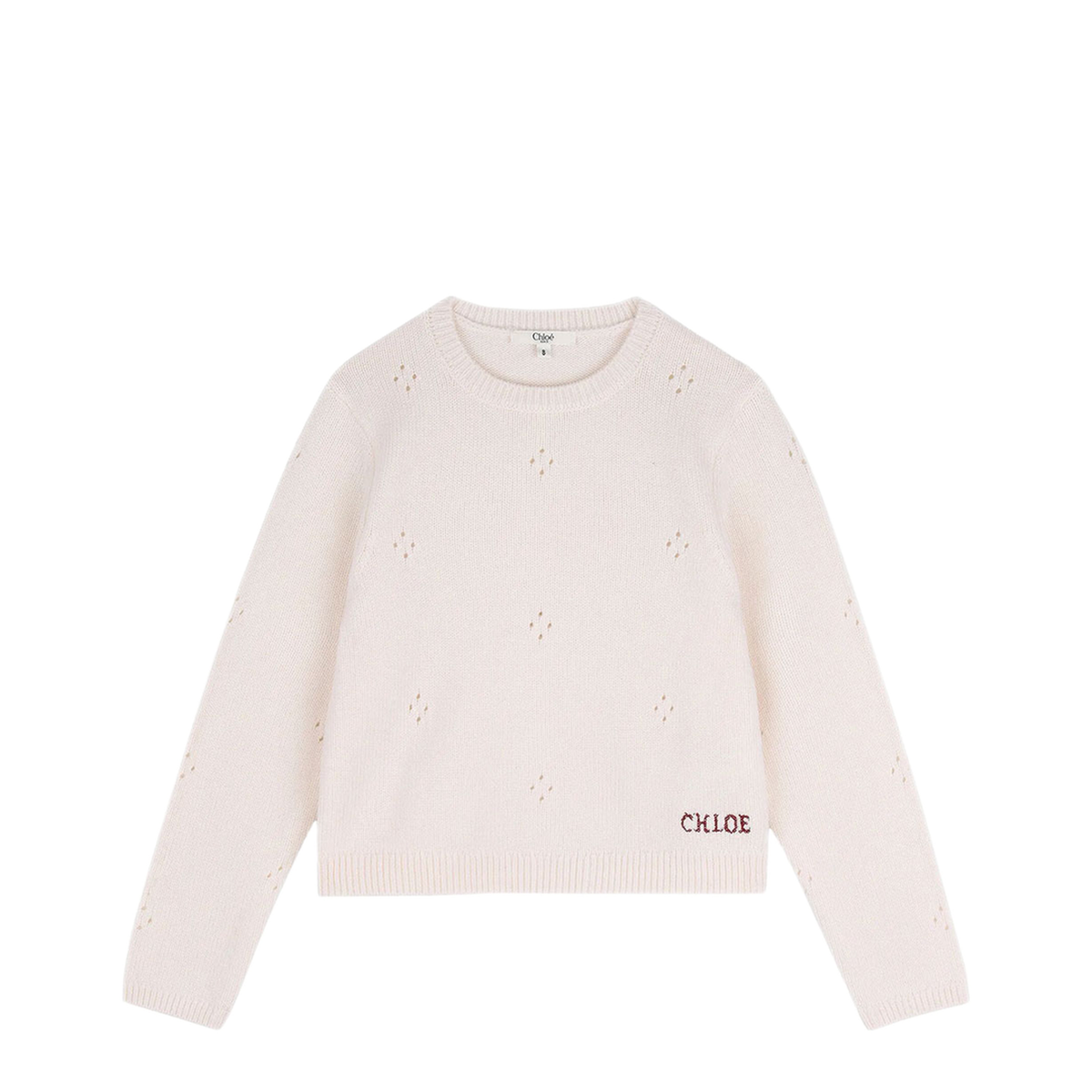 MAYFEYR - CHLOÉ KIDS - Pullover In Wool And Cashmere - C21271148
