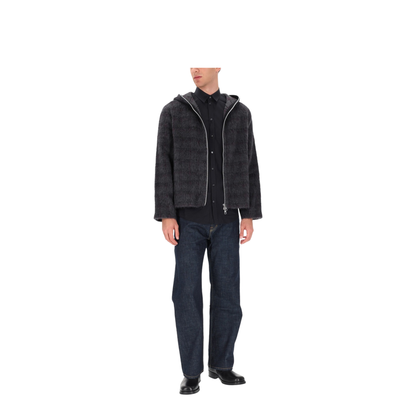 MAYFEYR - Our Legacy - Hoodie - M2266FFFUZZEDPLUMCHECKHAIRYWOOL