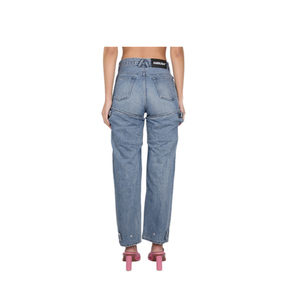 MAYFEYR - AMBUSH - Five Pocket Jeans - BWYB008S23DEN0014900