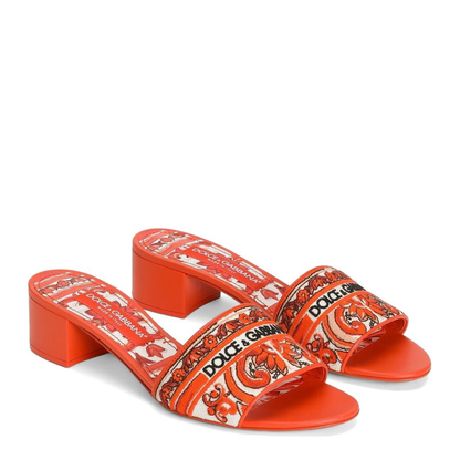MAYFEYR - Dolce & Gabbana - Sandals Orange - CR1748AV8048W801