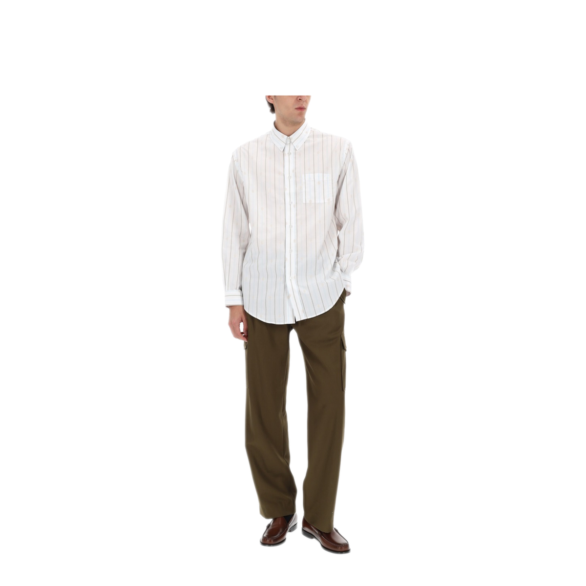 MAYFEYR - DRÔLE DE MONSIEUR - Monogramme Shirt - SH240CO185OFFWHITE