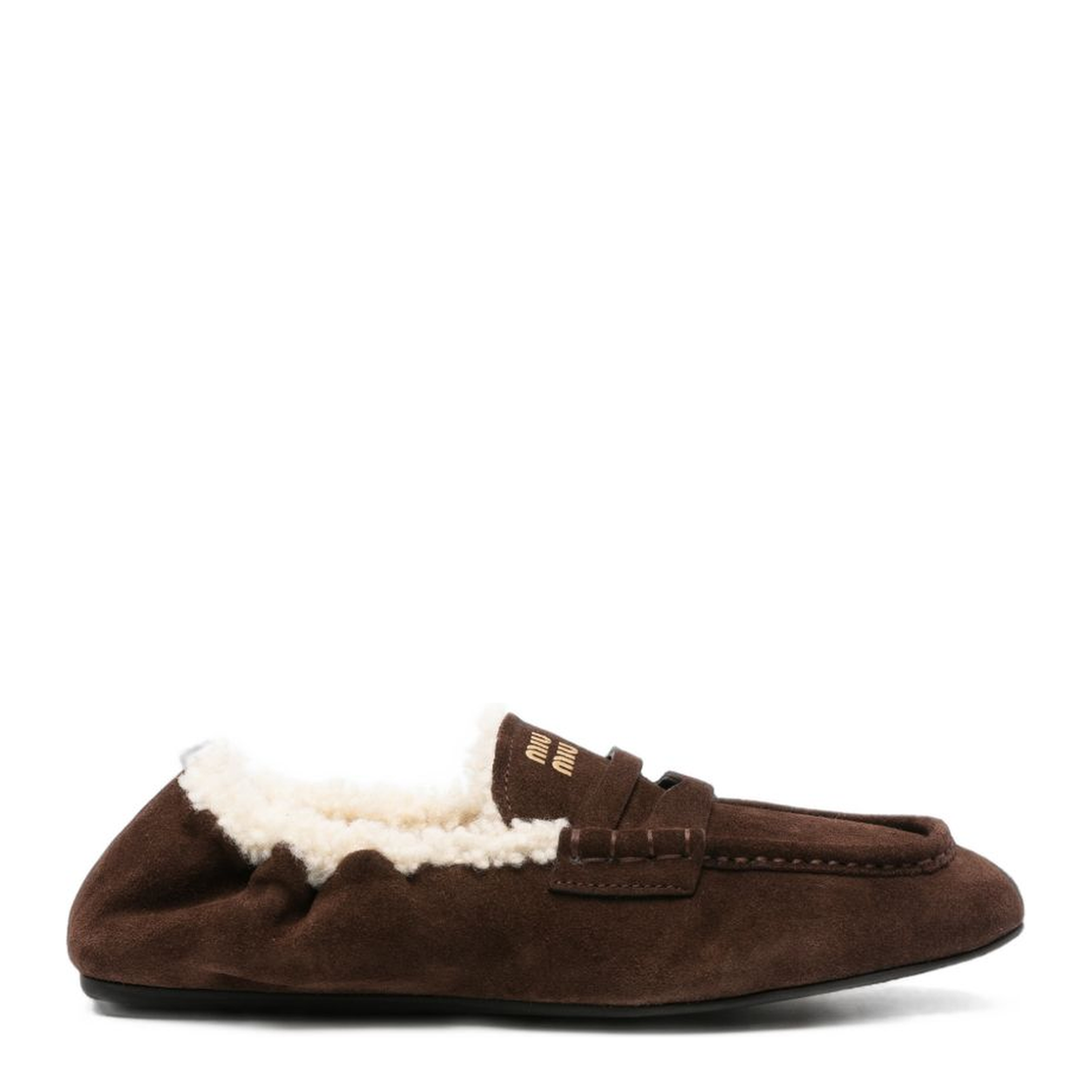 MAYFEYR - Miu Miu - Flat Shoes Brown - 5D341EZ0GF0003