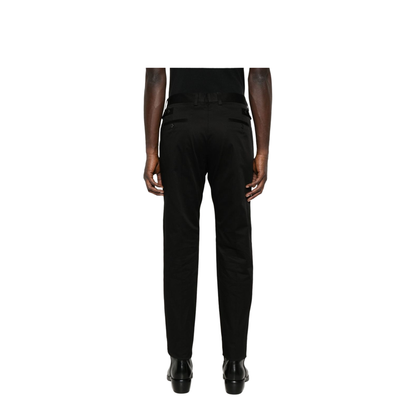 MAYFEYR - Dolce & Gabbana - Logo-Embroidered Tapered Leg Cotton Trousers - GY6IEZGJ090