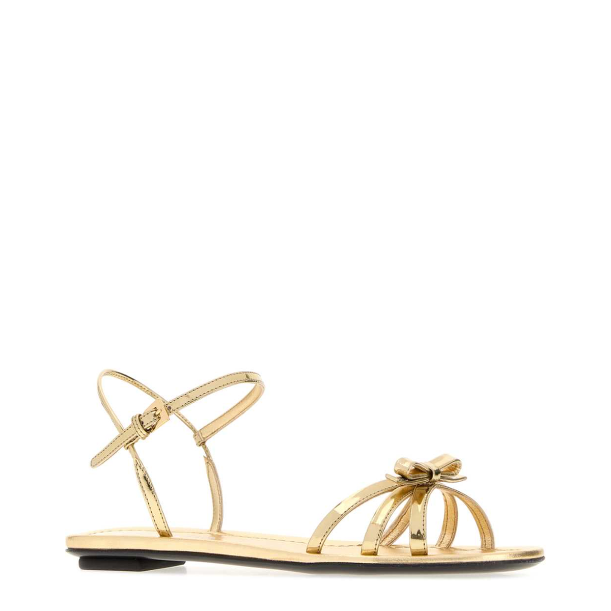 MAYFEYR - Prada - Gold Leather Sandals - 1X410OF0053AU1F0522