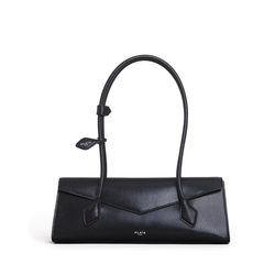 Le Teckel Medium Goatskin Bag - Black