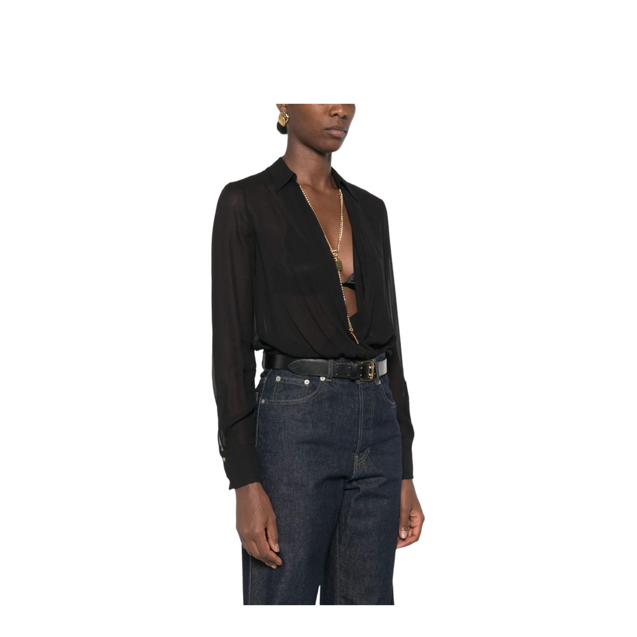 MAYFEYR - Elisabetta Franchi - Shirts Black - CB00966E2110