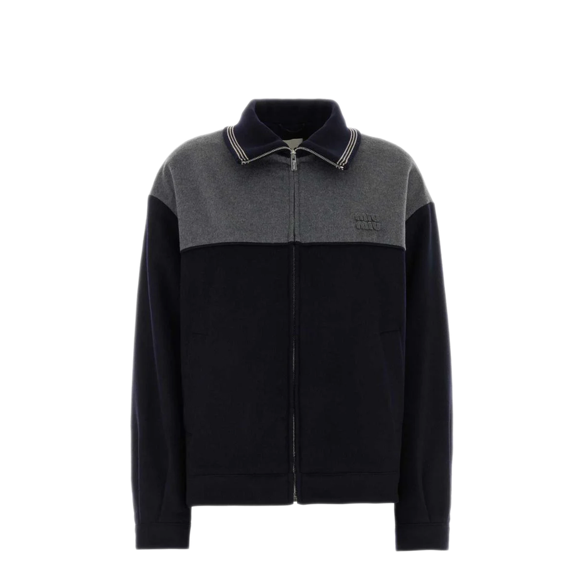 MAYFEYR - Miu Miu - Two Tone Velour Jacket - ML1412SOOO18ZLF005R