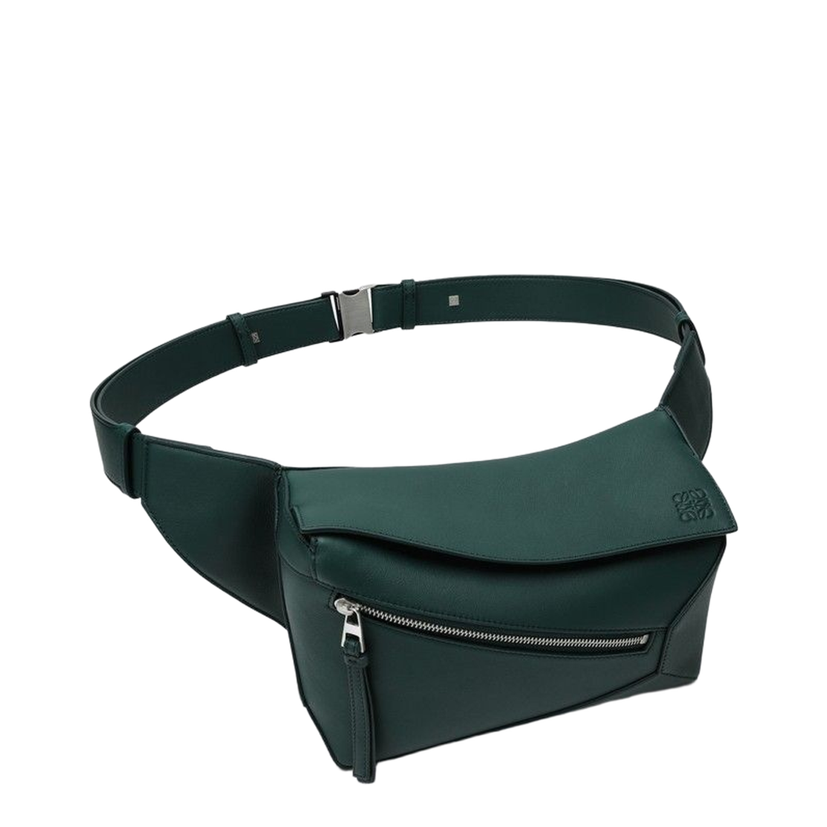 Puzzle Small Green Waist Bag