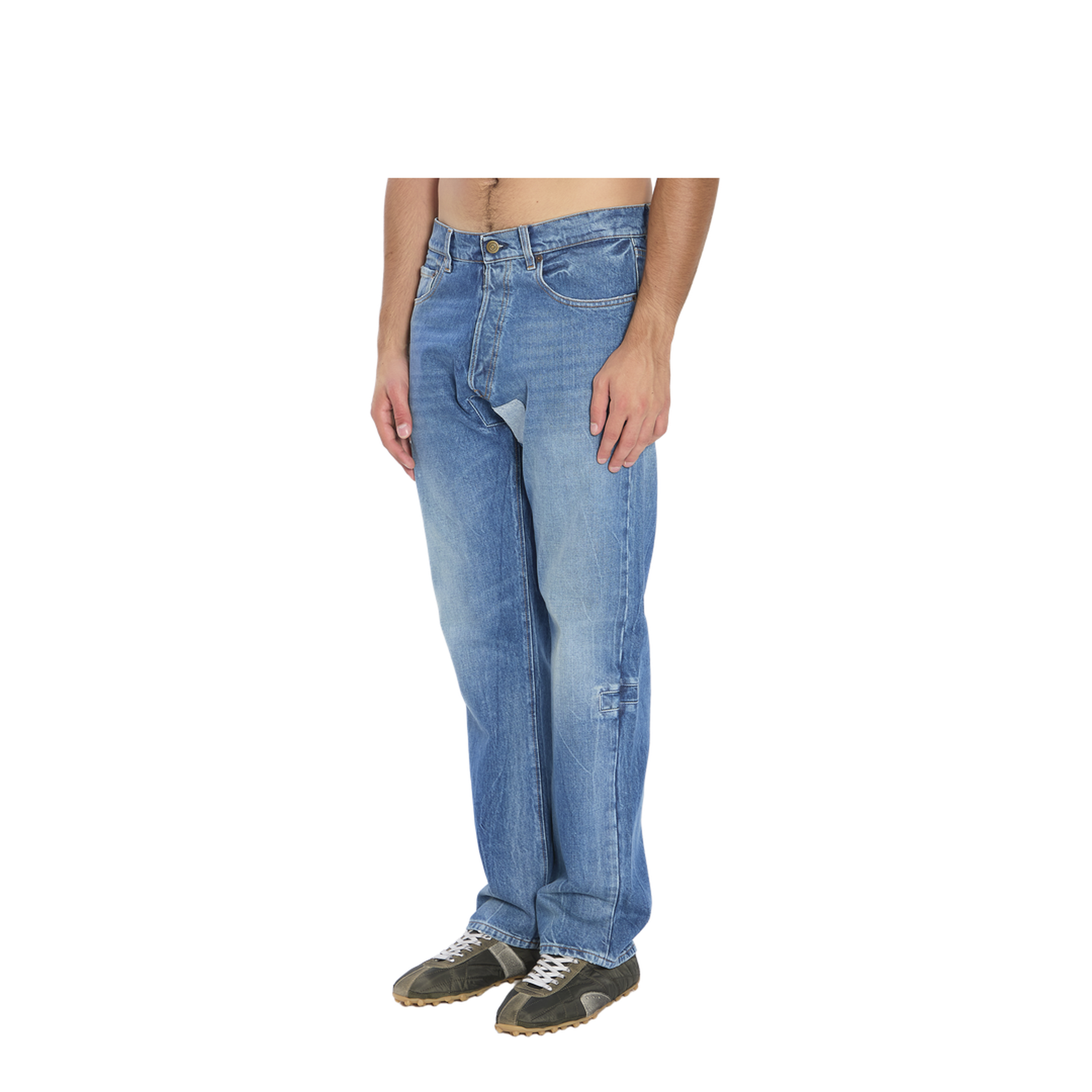 Jeans with patch