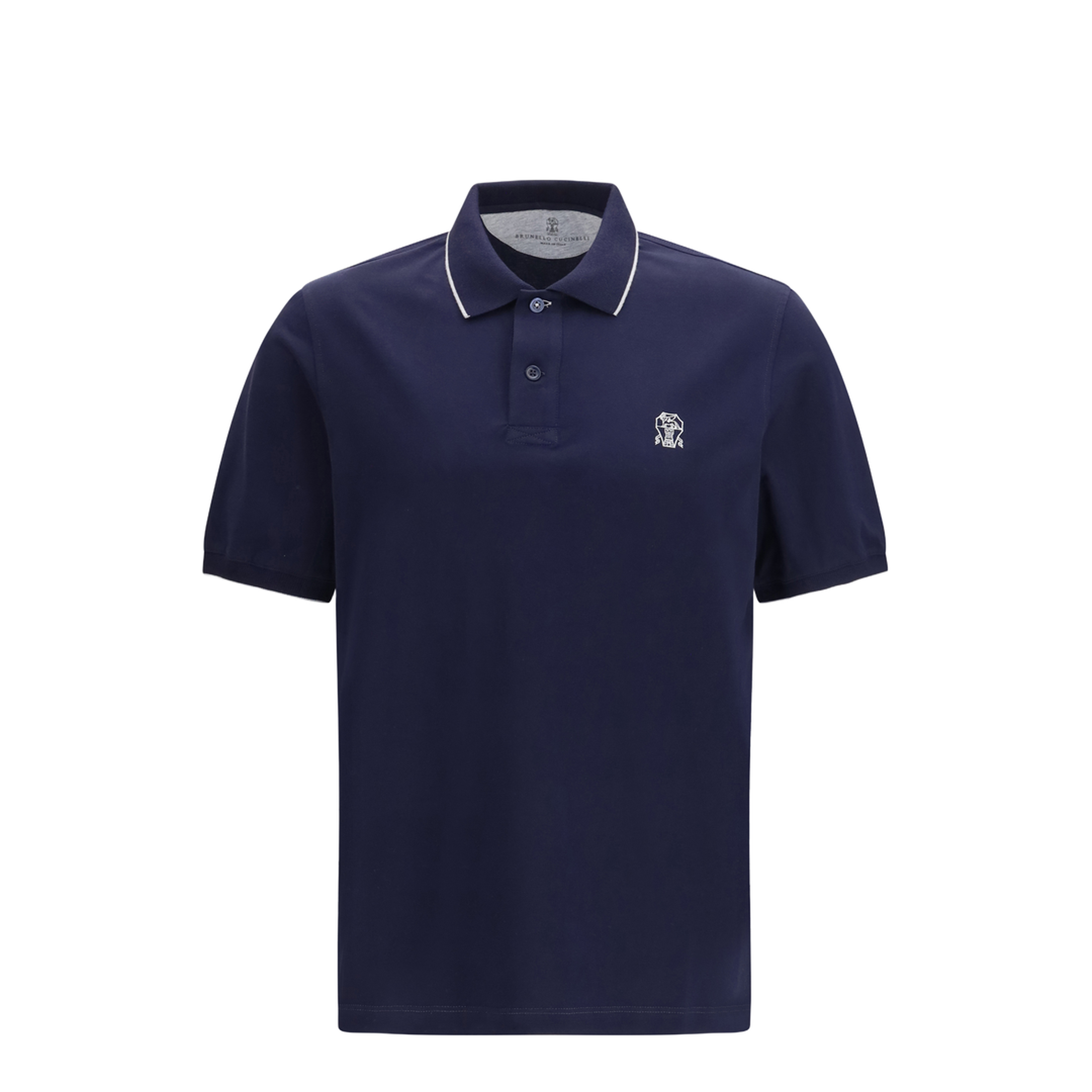 MAYFEYR - Brunello Cucinelli - Polo In Cotton Jersey With Short Sleeves - M0B139779G