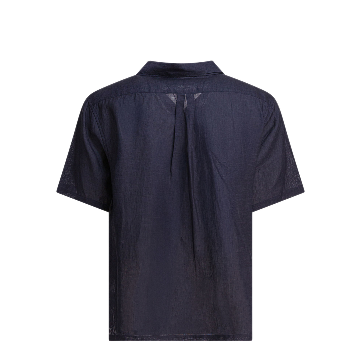 MAYFEYR - nonnative - Voyager Oxford Linen Shirt - NNS4618DKNAVY