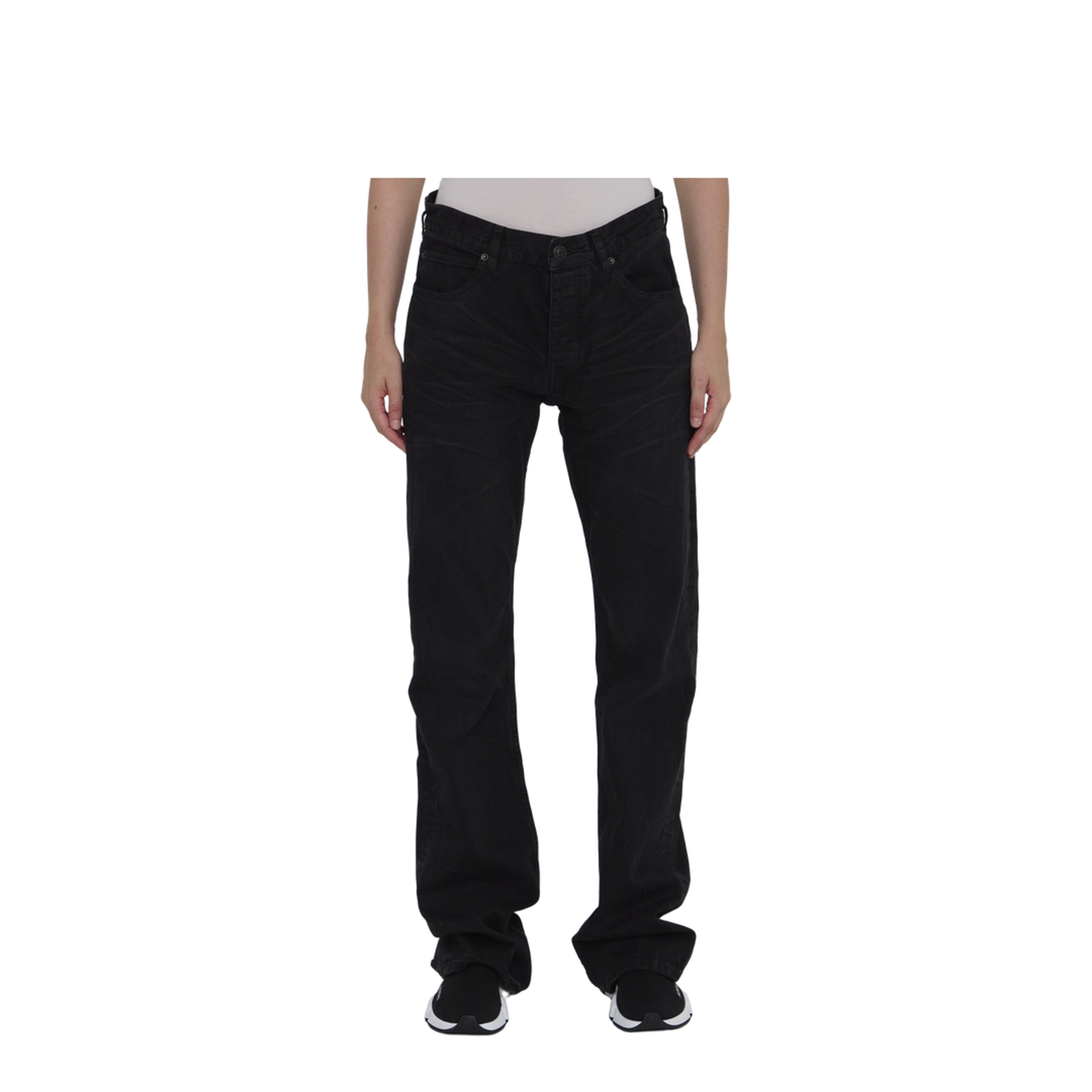 Low Waist Straight Jeans